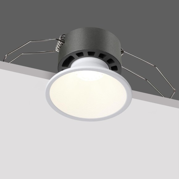 359848 WIR NT25 506 белый Светильник встраиваемый с переключателем цв. температуры IP20 LED 7W 220-240V 2700К\3200К\4000К NOVA