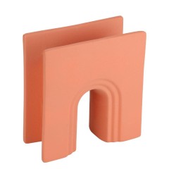 421033 Ваза декоративная IZUMO, L180, B70, H185, керамика, красно-коричневый 421033 Ваза декоративная IZUMO, L180, B70, H185, керамика, красно-коричневый