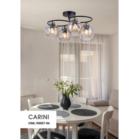 Потолочная люстра Carini OML-95007-04 Потолочная люстра Carini OML-95007-04