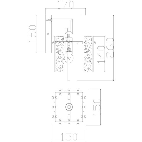 Бра Freya FR5166WL-01N Basilica под лампу 1xE14 40W Бра Freya FR5166WL-01N Basilica под лампу 1xE14 40W