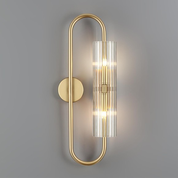 6560/2W SUSPENTIONI LN24 золотой/прозрачный/металл/стекло Бра G9 2*20W 220V TORONTO 6560/2W SUSPENTIONI LN24 золотой/прозрачный/металл/стекло Бра G9 2*20W 220V TORONTO