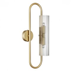 6560/2W SUSPENTIONI LN24 золотой/прозрачный/металл/стекло Бра G9 2*20W 220V TORONTO 6560/2W SUSPENTIONI LN24 золотой/прозрачный/металл/стекло Бра G9 2*20W 220V TORONTO