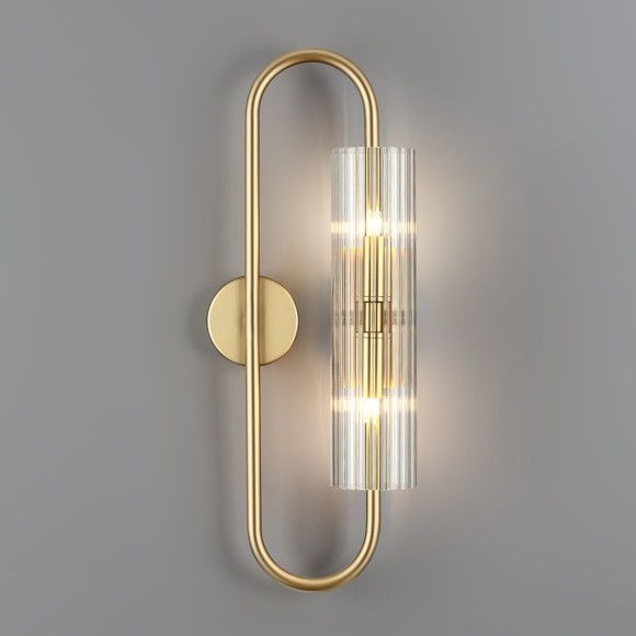 6560/2W SUSPENTIONI LN24 золотой/прозрачный/металл/стекло Бра G9 2*20W 220V TORONTO 6560/2W SUSPENTIONI LN24 золотой/прозрачный/металл/стекло Бра G9 2*20W 220V TORONTO