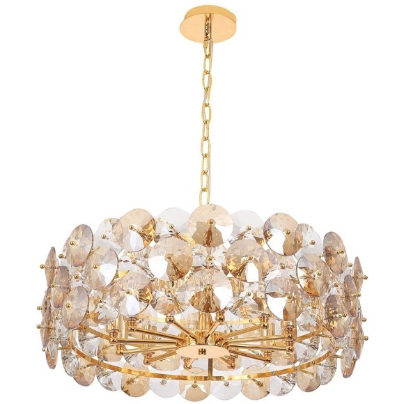 Люстра Crystal Lux CRYSTAL SP12 GOLD