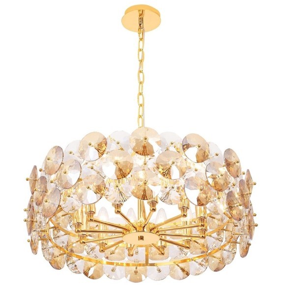 Люстра Crystal Lux CRYSTAL SP12 GOLD