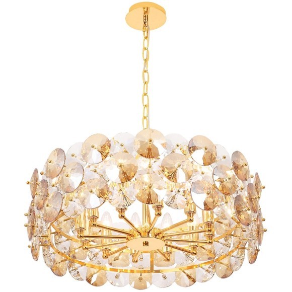 Люстра Crystal Lux CRYSTAL SP12 GOLD