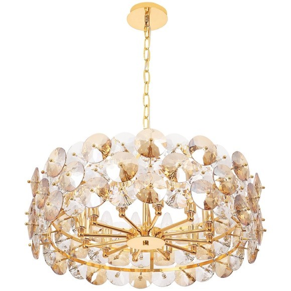 Люстра Crystal Lux CRYSTAL SP12 GOLD