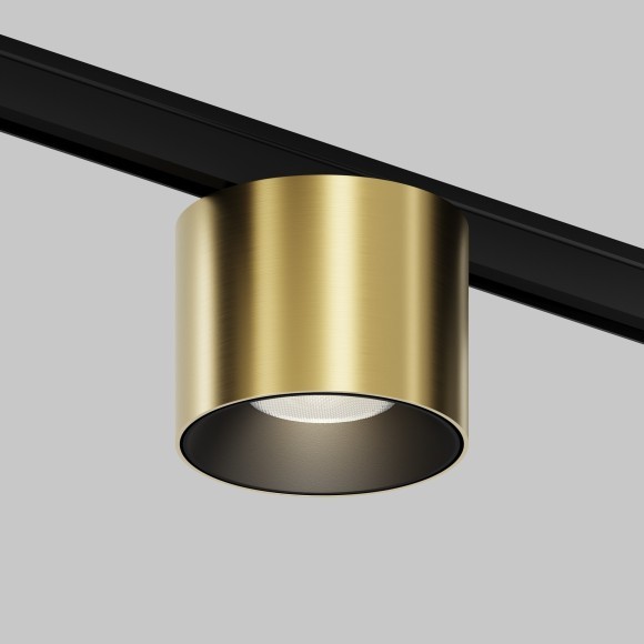 TR188-1-5W4K-M-BBS Ультратонкий трековый магнитный светодиодный светильник Maytoni Levity CRI90+ 4000К 380Лм 36° 5Вт