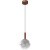 Denkirs BUBBLES DK6531-CO Светильник подвесной светодиодный, 4 Вт, 320Лм, CRI90, 3000К, IP20, 1500 x 200 мм, плафоны дымчатое стекло, основание металл медного цвета