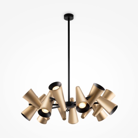 Люстра потолочная Maytoni MOD095PL-14BS Giro под лампы 14xGU10 50W