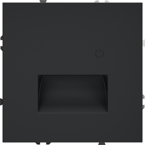 Подсветка светодиодная встраиваемая VOLTUM S70 с датчиком, (графит)