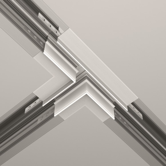 Т-образный соединитель внешний для шинопроводов в ГКЛ 12.5мм Maytoni Exility TRA034CT-42.12W