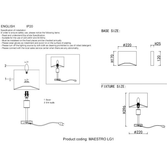 Настольные лампы Crystal Lux MAESTRO LG1 GOLD Настольные лампы Crystal Lux MAESTRO LG1 GOLD