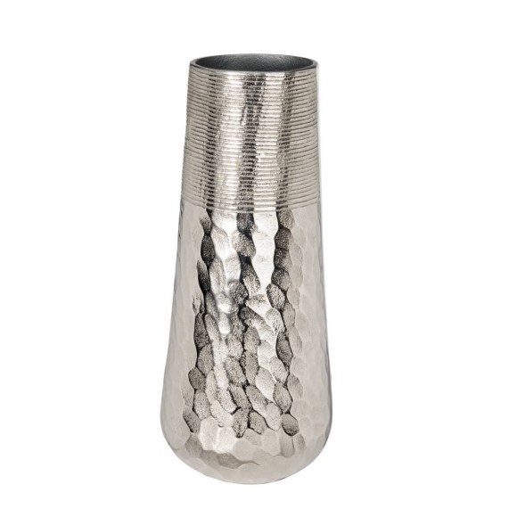 421302 NILGAUT Ваза декоративная металл никель H405 Ø170 421302 NILGAUT Ваза декоративная металл никель H405 Ø170