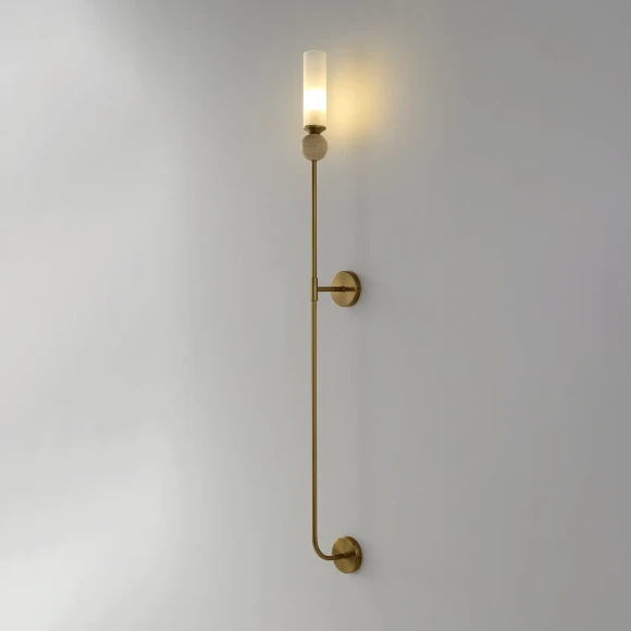 Бра Crystal Lux SIMPLY AP1.2 BRASS 4080/401.2
