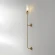 Бра Crystal Lux SIMPLY AP1.2 BRASS 4080/401.2