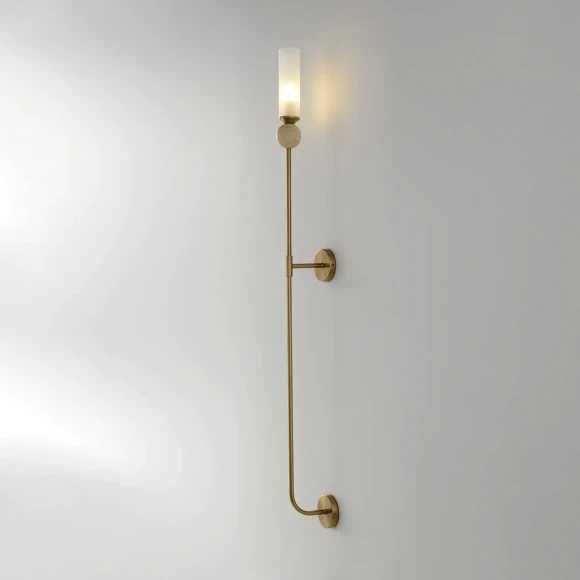 Бра Crystal Lux SIMPLY AP1.2 BRASS 4080/401.2