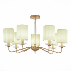SLE108002-07 Светильник потолочный Золотистый/Бежевый E14 7*40W RITA SLE108002-07 Светильник потолочный Золотистый/Бежевый E14 7*40W RITA