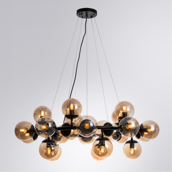 Люстра паук Arte Lamp A1664SP-25BK Bolla под лампы E14 40W Люстра паук Arte Lamp A1664SP-25BK Bolla под лампы E14 40W