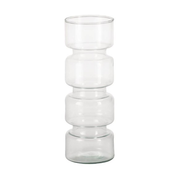 421076 Ваза декоративная DELNITE, H260, ?90, стекло, прозрачный 421076 Ваза декоративная DELNITE, H260, ?90, стекло, прозрачный