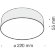 Накладной потолочный светильник Maytoni C032CL-L32W4K Zon светодиодный LED 26W