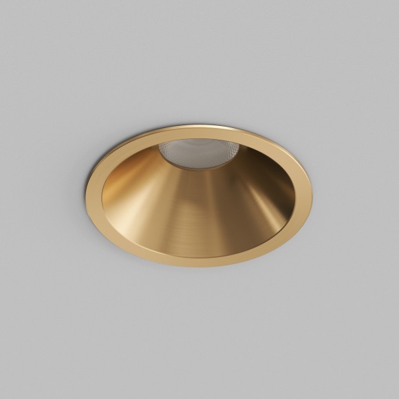 Встраиваемый светодиодный светильник Denkirs SHINE GLOW DK2431-SB 15Вт 3000/4000K IP20 сатинированная латунь Встраиваемый светодиодный светильник Denkirs SHINE GLOW DK2431-SB 15Вт 3000/4000K IP20 сатинированная латунь