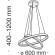 Подвесной светильник кольцом Maytoni MOD058PL-L55W4K Rim светодиодный 2xLED 61W