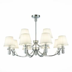 SLE111303-12 Светильник подвесной Хром/Белый E14 12*40W MONZA SLE111303-12 Светильник подвесной Хром/Белый E14 12*40W MONZA