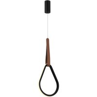 SL6131.413.12 Светильник подвесной ST-Luce Черный/Черный, Терракотовый LED 1*12W 4000K SHAPE