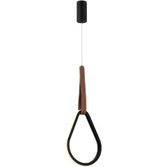 SL6131.413.12 Светильник подвесной ST-Luce Черный/Черный, Терракотовый LED 1*12W 4000K SHAPE SL6131.413.12 Светильник подвесной ST-Luce Черный/Черный, Терракотовый LED 1*12W 4000K SHAPE