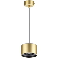 Подвесной светильник цилиндр Novotech 358969 Giro светодиодный LED 12W вниз + 3W вверхW