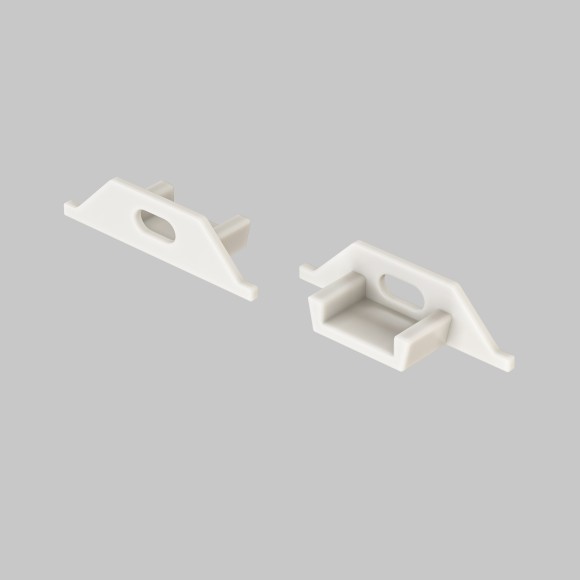 Комплект заглушек (для профиля ALM011S-2M/ ALM-6114-S-2M) 10шт. ALM011EC