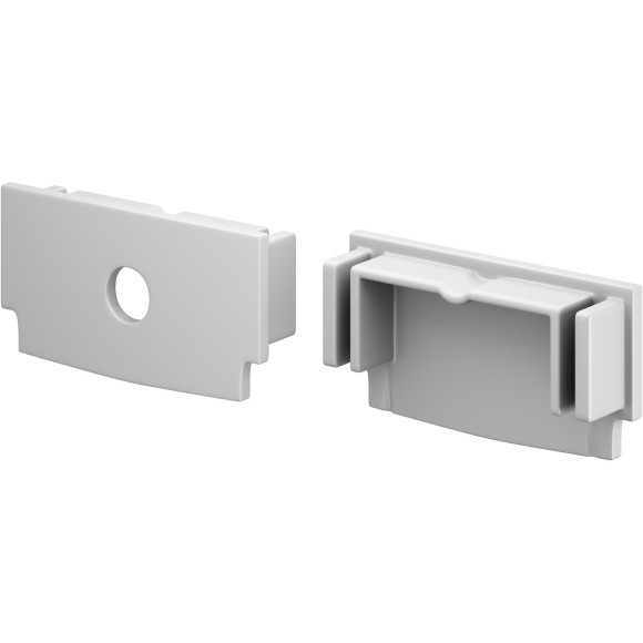 Комплект заглушек (для профиля ALM011S-2M/ ALM-6114-S-2M) 10шт. ALM011EC