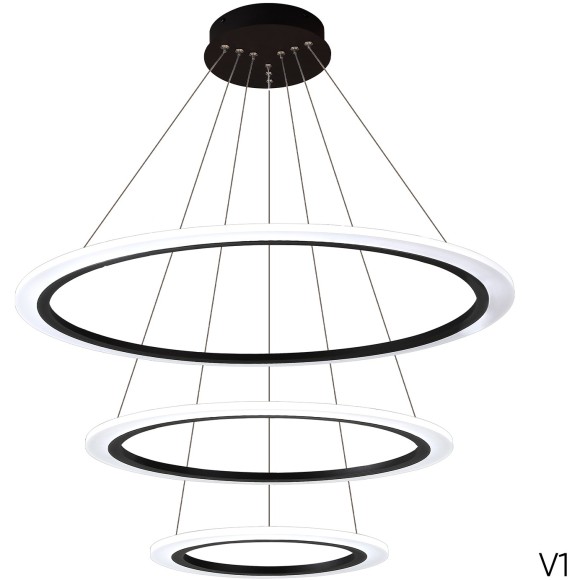 Люстра Crystal Lux MANZANA SP67W LED BLACK Люстра Crystal Lux MANZANA SP67W LED BLACK