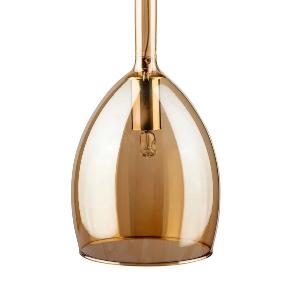 Светильник подвесной Crystal Lux LUX NEW SP1 C AMBER