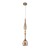 Светильник подвесной Crystal Lux LUX NEW SP1 C AMBER