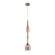 Светильник подвесной Crystal Lux LUX NEW SP1 C AMBER