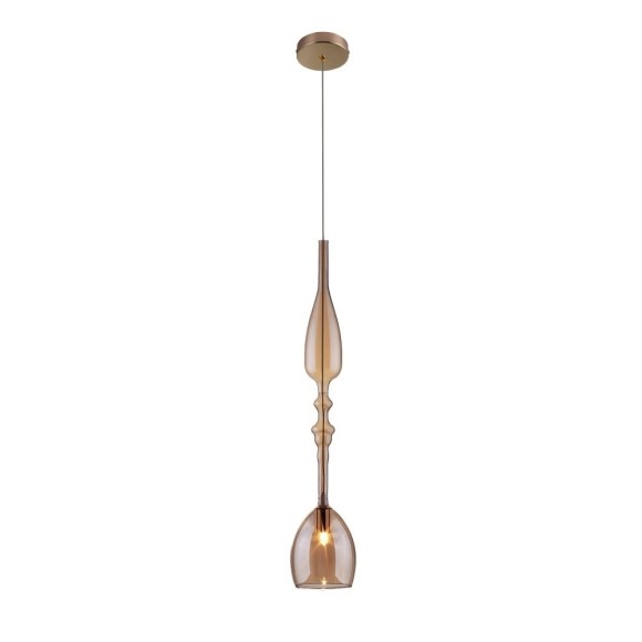 Светильник подвесной Crystal Lux LUX NEW SP1 C AMBER