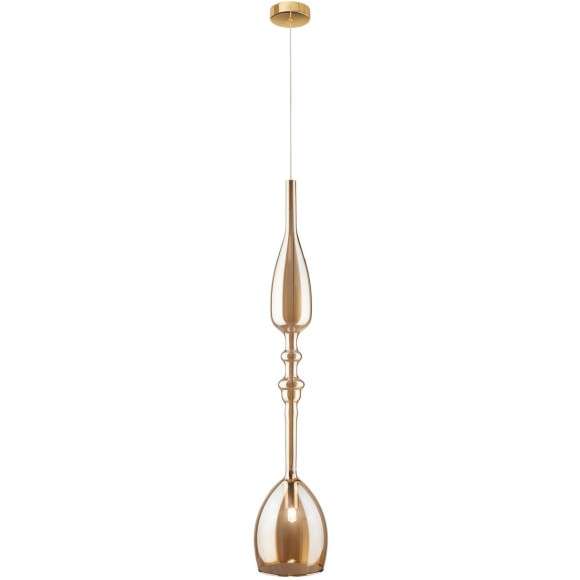 Светильник подвесной Crystal Lux LUX NEW SP1 C AMBER