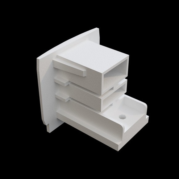 Заглушка торцевая 1шт для трехфазных шинопроводов Maytoni TRA005EC-31W