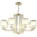 Люстра Crystal Lux NICOLAS SP-PL8 GOLD/WHITE