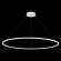 ST605.503.57 Cветильник подвесной SMART ST-Luce Белый/Белый LED 1*57W 2800-6500K Подвесные светильники
