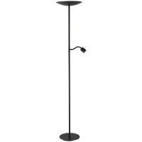 901977 Светодиодный торшер CONIVARINO, 26,5W;1X4W(LED;LED), 2700K, 3150;480lm, сталь, черный