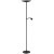 901977 Светодиодный торшер CONIVARINO, 26,5W;1X4W(LED;LED), 2700K, 3150;480lm, сталь, черный