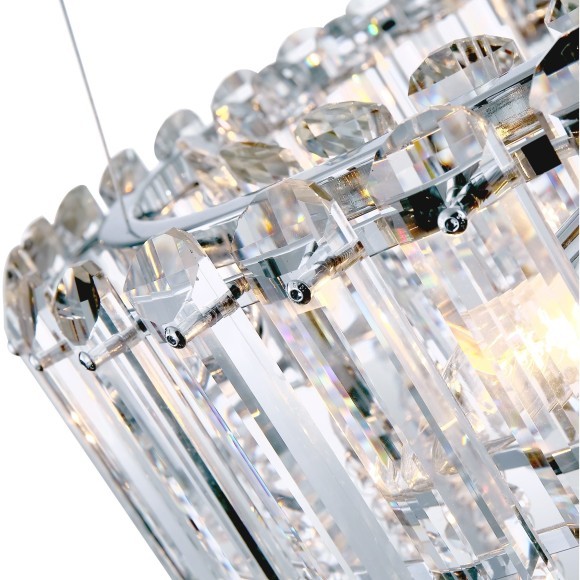Подвесная люстра хрустальная Hail MOD097PL-06CH Подвесная люстра хрустальная Hail MOD097PL-06CH