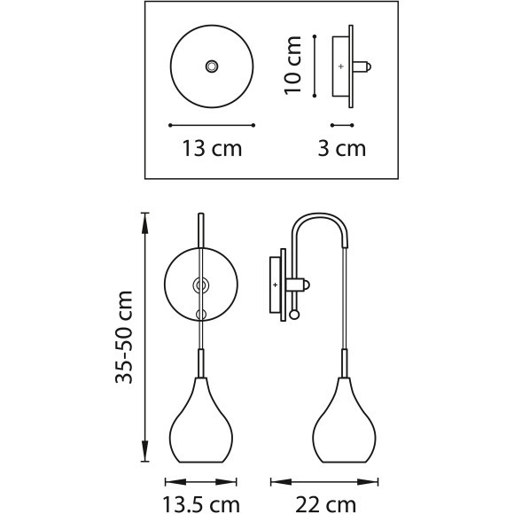Бра Pentola Lightstar 803538 Бра Pentola Lightstar 803538