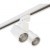 Однофазный двужильный трековый светильник Lightstar A1T051036 Illumo X2 под сменную лампу GU10