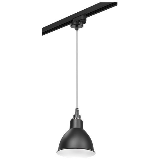 Однофазный двужильный трековый светильник Lightstar L1T765017 Loft под сменную лампу Е14