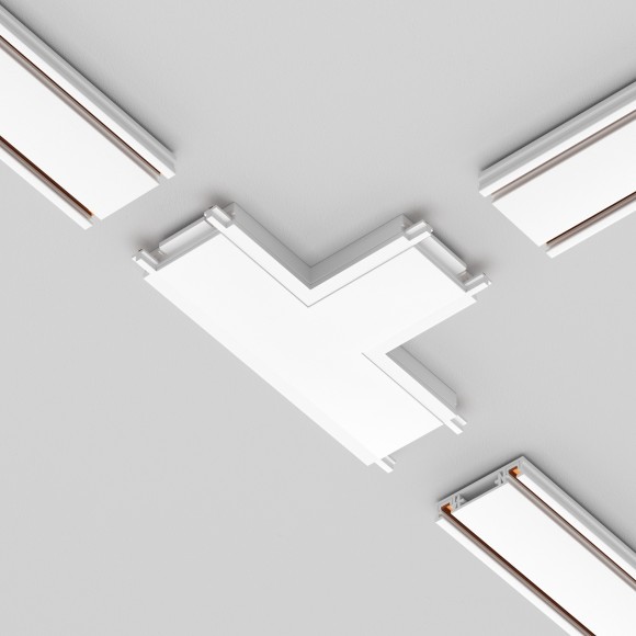 Коннектор Т-образный для накладного плоского шинопровода Maytoni Radity TRA084CT-11W