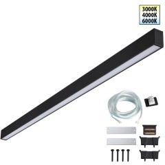 Светильник линейный Novotech светодиод. с переключ. цв. температуры IP20 LED 40W 220-240V 3000К\4000К\6000К FATTO 359605 Светильник линейный Novotech светодиод. с переключ. цв. температуры IP20 LED 40W 220-240V 3000К\4000К\6000К FATTO 359605